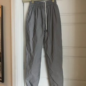 Reflective tracksuit pants
